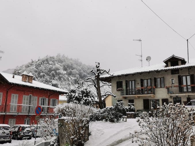 Le fotografie della prima neve del 2021 16