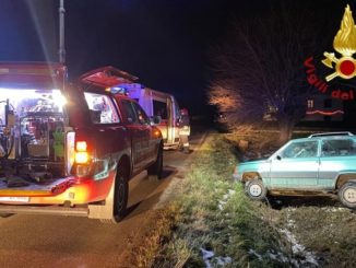 Nizza Monferrato: una Panda esce di strada, ferito l'autista