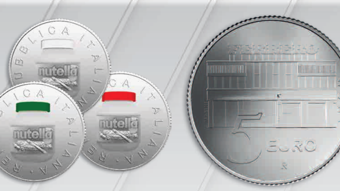 La moneta d'argento della Ferrero in vendita dal 26 gennaio