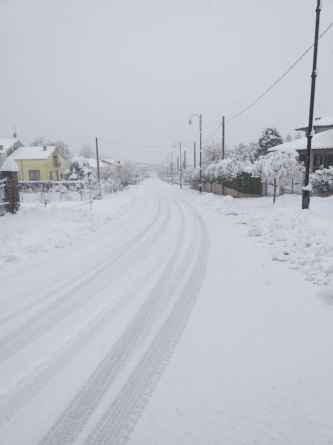 Le fotografie della prima neve del 2021 26