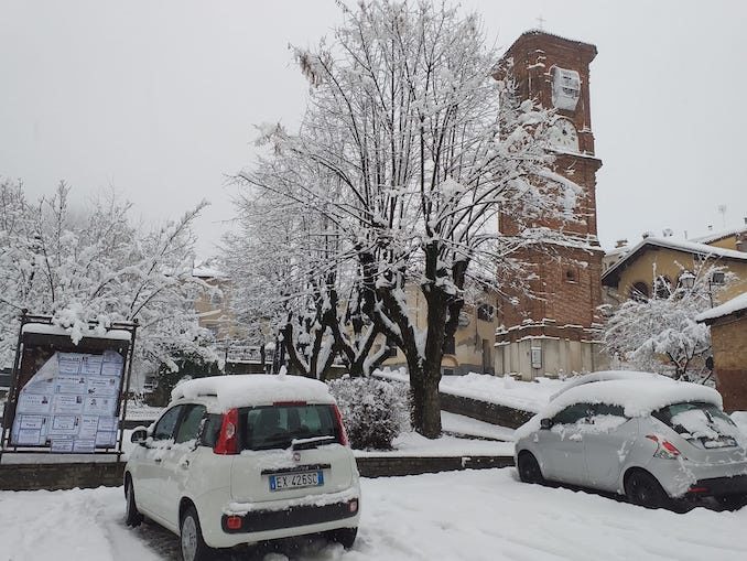 Le fotografie della prima neve del 2021 28