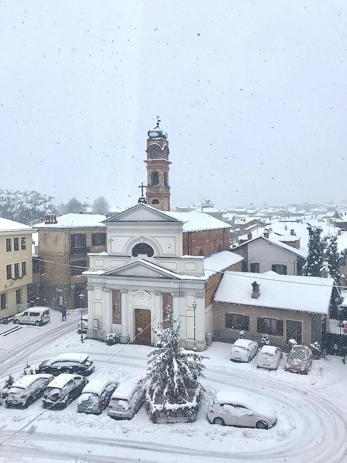 Le fotografie della prima nevicata del 2021 7