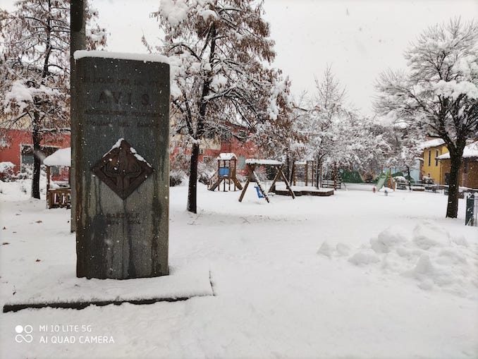 Le fotografie della prima neve del 2021 32