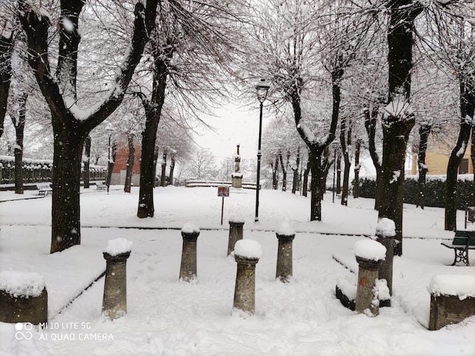 Le fotografie della prima neve del 2021 35