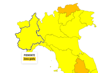 Covid: cala la pressione sugli ospedali, Piemonte giallo 1