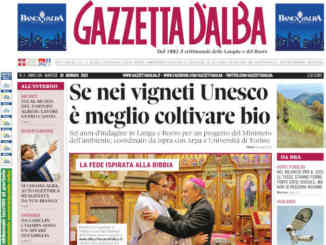 La copertina di Gazzetta d’Alba in edicola martedì 19 gennaio