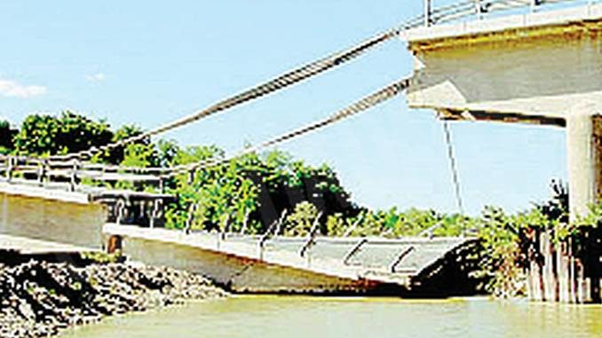 Iniziati i sondaggi per la ricostruzione del ponte di Monchiero