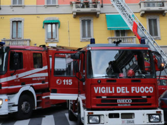 Cuneo: lastra di ghiaccio con pericolo di caduta da un tetto in via Roma
