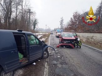 Morozzo: un'automobilista ferita in un incidente stradale