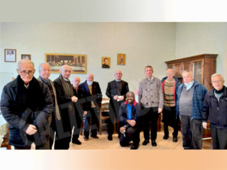 Visita del nuovo ispettore dei Salesiani alla Casa di Bra