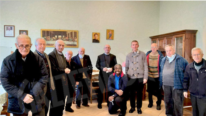 Visita del nuovo ispettore dei Salesiani alla Casa di Bra