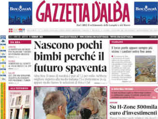 La copertina di Gazzetta d’Alba in edicola martedì 9 febbraio