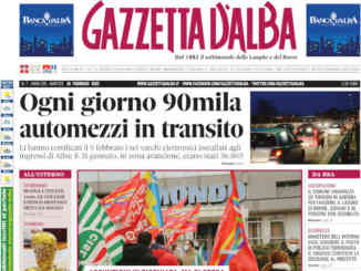 La copertina di Gazzetta d’Alba in edicola martedì 16 febbraio