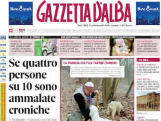 La copertina di Gazzetta d’Alba in edicola martedì  23 febbraio