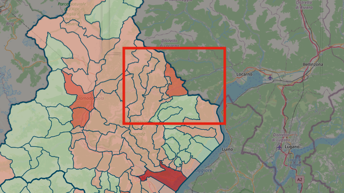 Covid: in Piemonte zona rossa a Re in val Vigezzo