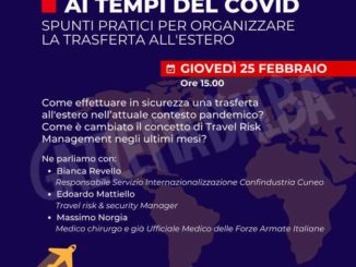 Viaggi di lavoro all’estero, se ne parla in un seminario di Confindustria