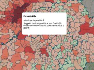 Ceresole d'Alba: sono due i casi di contagio da Covid-19