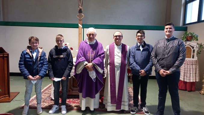 Bra: la parrocchia di Boschetto ha celebrato le cresime per quattro ragazzi