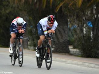 Tirreno-Adriatico: il piemontese Ganna terzo nella cronometro conclusiva