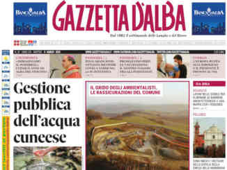 La copertina di Gazzetta d’Alba in edicola martedì 9 marzo