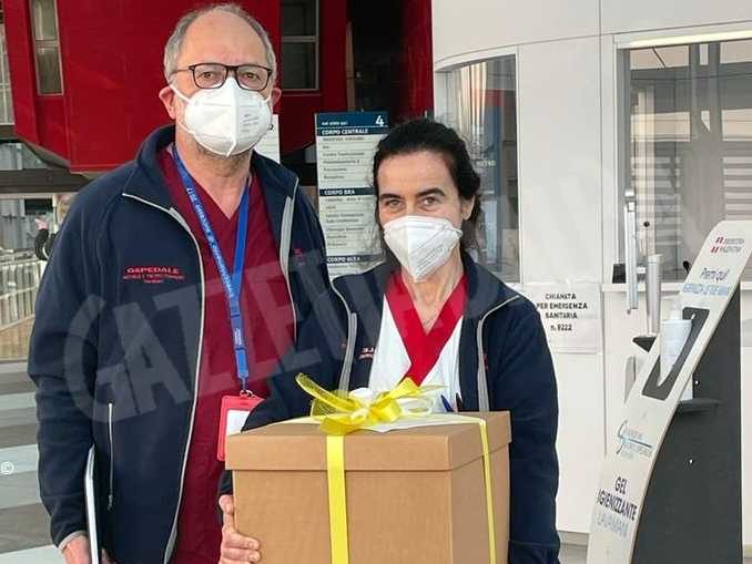 Praline per dire grazie agli operatori sanitari impegnati nell’emergenza sanitaria 1