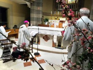 Il vescovo Brunetti celebra Messa al santuario della Moretta per le vittime della pandemia