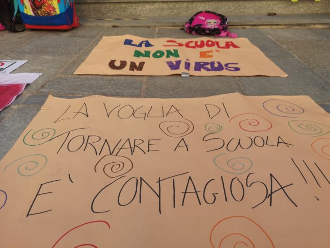 La protesta contro la didattica a distanza coinvolge anche Roddi 3