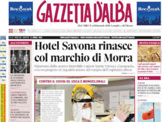 La copertina di Gazzetta d’Alba in edicola sabato 3 aprile