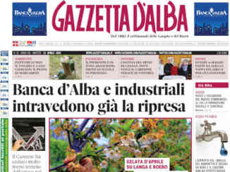 La copertina di Gazzetta d’Alba in edicola martedì 13 aprile