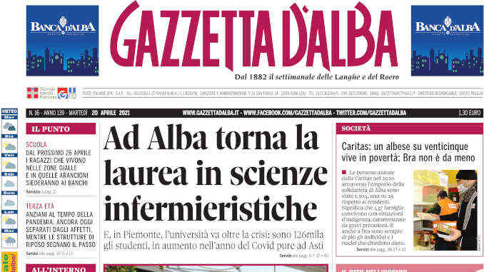 Le notizie di Gazzetta d'Alba