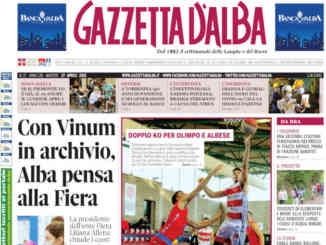 La copertina di Gazzetta d’Alba in edicola martedì 27 aprile