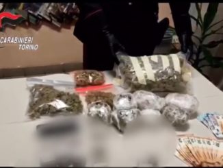 Nichelino: 30enne pregiudicato arrestato con 1,5 kg di droga