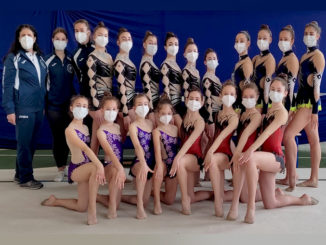 Atlete d&rsquo;oro della Ginnastica Alba nel Campionato italiano di Ginnastica Estetica di Gruppo