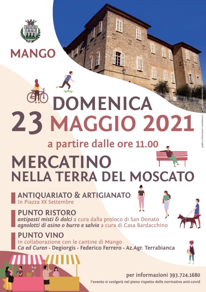 A Mango torna il Mercatino nella Terra del Moscato