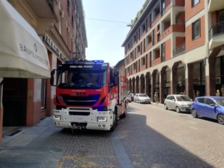 Allarme gas in centro a Bra: sopralluogo dei Vigili del fuoco