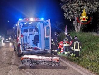 Moto fuori strada a Borgomale: un ferito grave