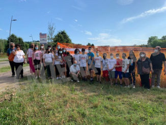 Presidio degli studenti della Macrino contro il cantiere a San Cassiano 1