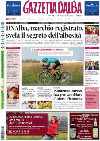 La copertina di Gazzetta d’Alba in edicola martedì 22 giugno