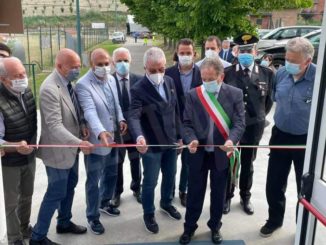 Inaugurato il centro vaccinale realizzato nella palestra di Priocca