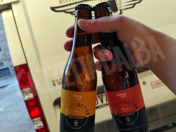 Ed ecco Resurraction,  birra albese di Caritas