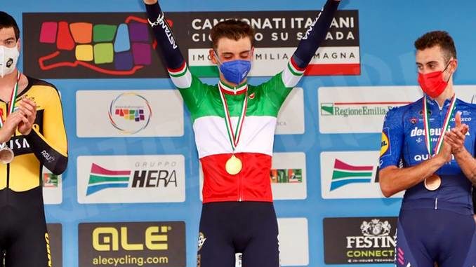 Matteo Sobrero è campione italiano a cronometro!