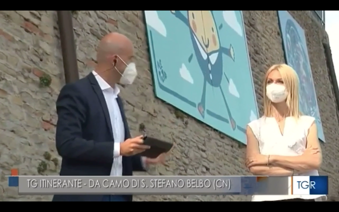 Il Tgr itinerante del Piemonte ha fatto tappa al Museo a cielo aperto di Camo (VIDEO) - Vimarsana News