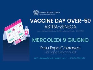 A Cherasco mercoledì 9 giugno sarà dedicato al vaccino dei dipendenti ultracinquantenni