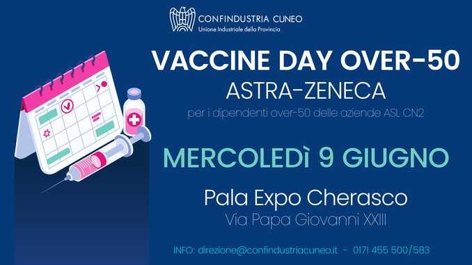 A Cherasco mercoledì 9 giugno sarà dedicato al vaccino dei dipendenti ultracinquantenni