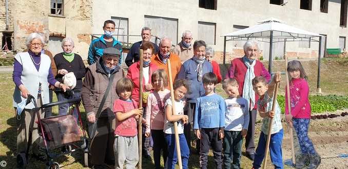 Un orto biologico per gli anziani del Soggiorno Boeri di Serravalle Langhe