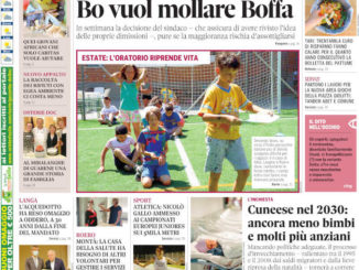 La copertina di Gazzetta d’Alba in edicola martedì 6 luglio