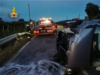 Scontro tra due auto a Costigliole Saluzzo