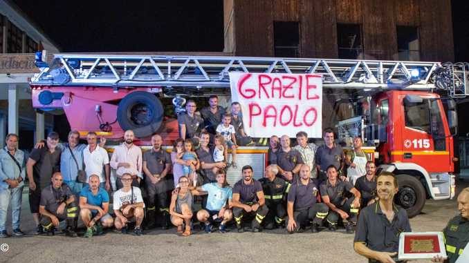 Paolo Tinelli lascia il comando dei Vigili del fuoco di Asti per la pensione