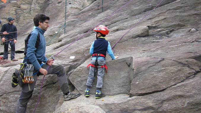 Climbing day per l’alpinismo giovanile Cai Asti