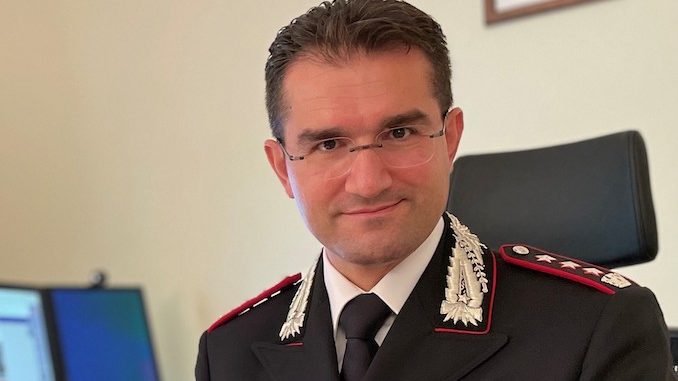 Il colonnello Giuseppe Carubia è il nuovo comandante provinciale dei Carabinieri